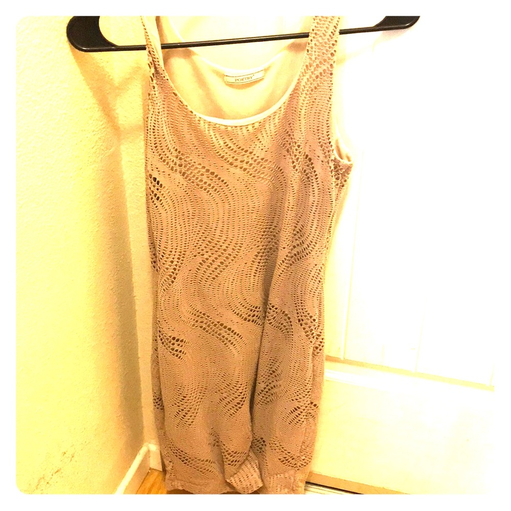 Tan BodyCon Dress